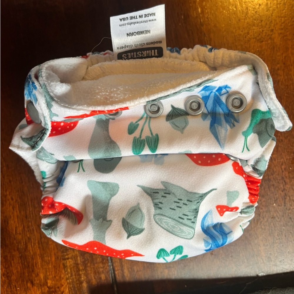 Newborn Cloth Diaper 5 pack gently used